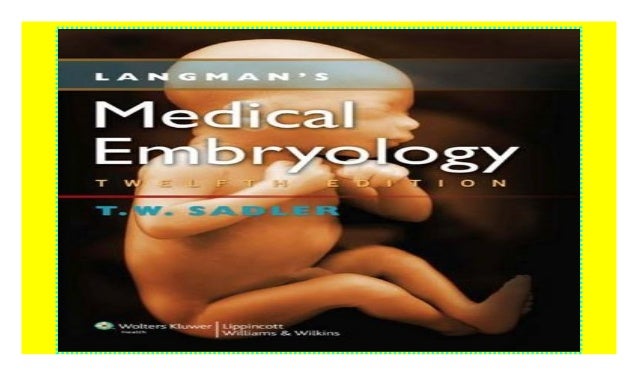 langmans medical embryology 12th edition pdf langmans medical embryology 12th edition pdf